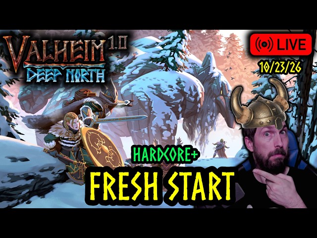 Elder or Swamps 🤔 | Valheim Very Hard mode | Permadeath | LIVE