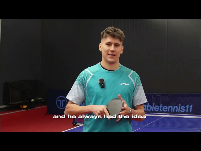Topspin left: how to add power and spin
