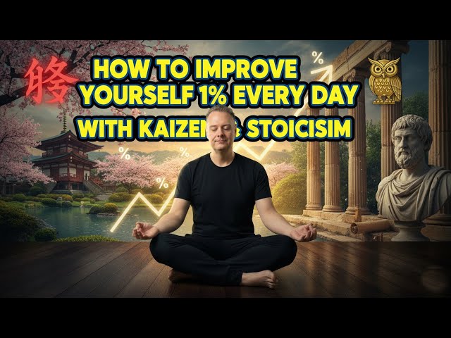 How to Improve Yourself 1% Every Day with Kaizen and Stoicism