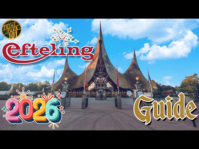 Efteling RIDES & ATTRACTIONS – 2026 – The World's Most Magical Theme Park