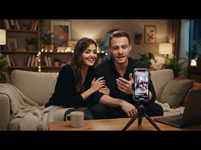 Hande and Kerem Announced a Major Decision During a Livestream from Their Home.