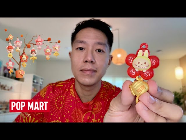 UNBOXING: POP MART POP BEAN Lunar New Year Collection Series Box Set! Labubu Skullpand Molly Dimoo