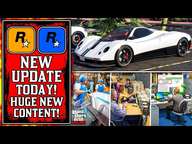 GTA Online Just Got A BIG Surprise... The NEW GTA Online UPDATE Today! (GTA5 New Update)