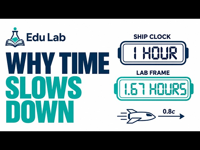 Why Moving Clocks Tick Slower | Special Relativity Explained