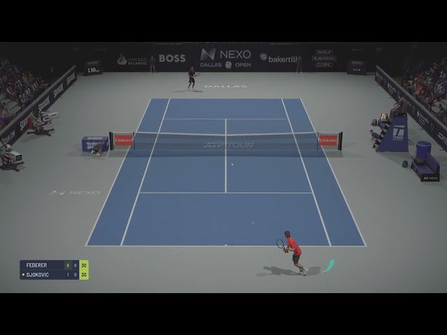 Backhand slice dropTIEBREAK - GRAND SLAM EDITION