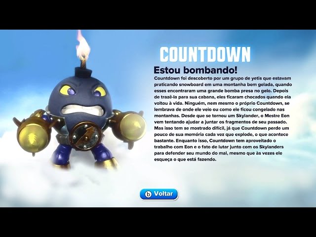 Skylanders Swap Force Brasil - Lightcore Countdown