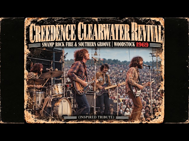 Creedence Clearwater Revival 🔥 Live at Woodstock 1969, Extended Cut | Tribute