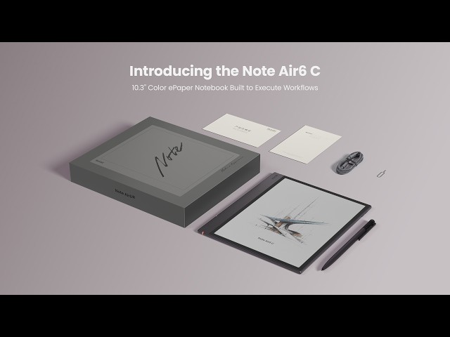 Introducing the Note Air6 C
