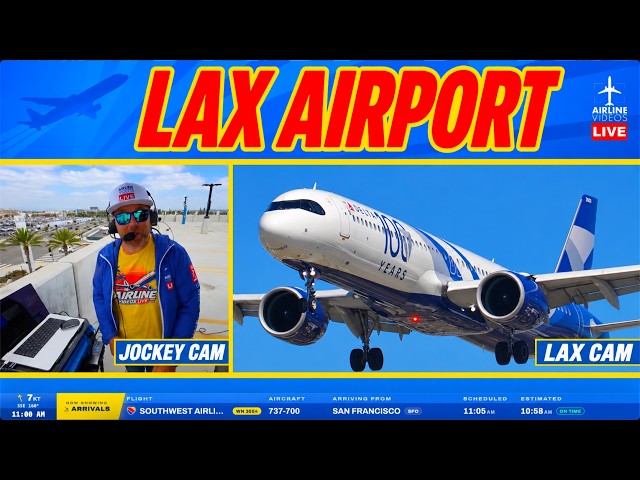 🔴LIVE LOS ANGELES (LAX) AIRPORT ACTION!  (September 15th, 2026)