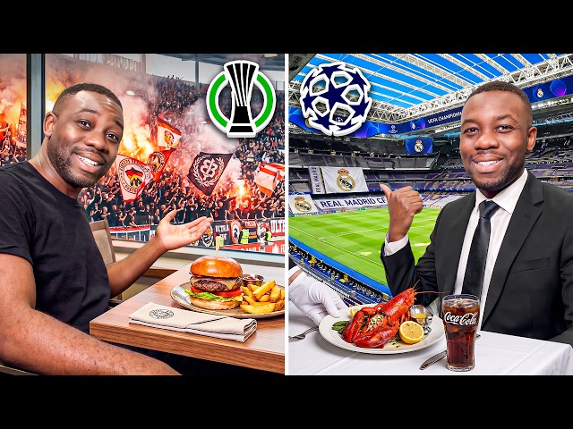 I Tried Conference League vs Champions League VIP Seats