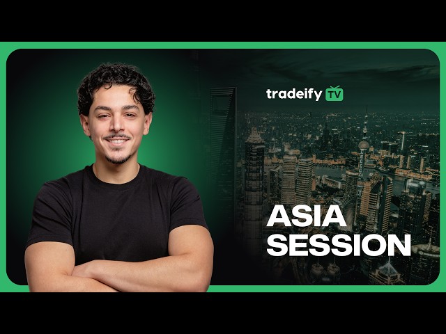 ASIA SESSION LIVE! | Tradeify TV | MONDAY 10/12/26