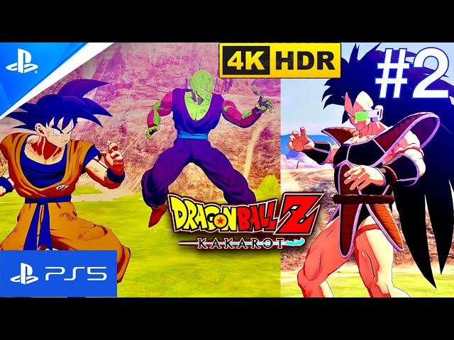 Goku Vs Raditz DRAGON BALL Z KAKAROT GAMEPLAY WALKTHROUGH PART 2 4K HDR 60 FPS UltraHD #dbz #goku