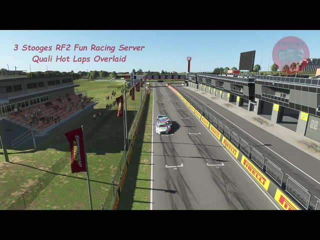 2026 10 10 rfactor 2 mod FVR v8 Supercars Bathurst Hot Laps Overlaid 2026   view 2