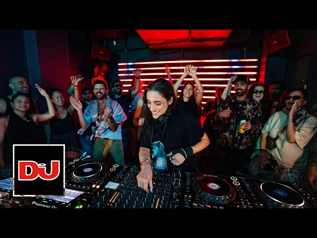 Sama' Abdulhadi Hypnotic Techno Set Live From DJ Mag HQ