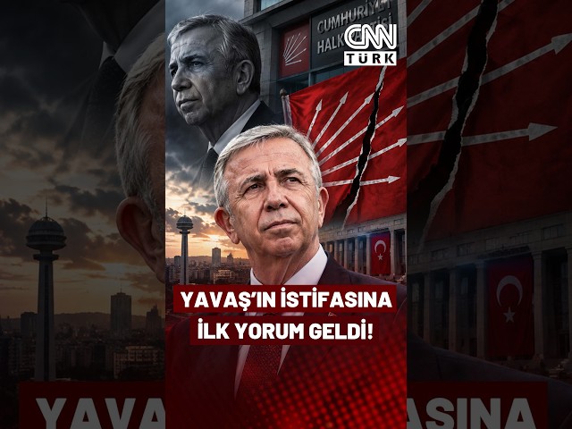 Striking Commentary from the CHP on Mansur Yavaş's Resignation!