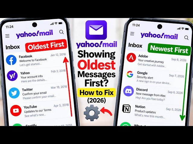 How to Fix Yahoo Mail Showing Oldest Messages First (2026)