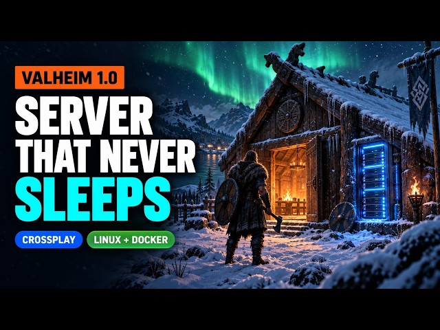 Valheim 1.0 Dedicated Server on Linux: Crossplay, Backups, Always Online (Full Guide)