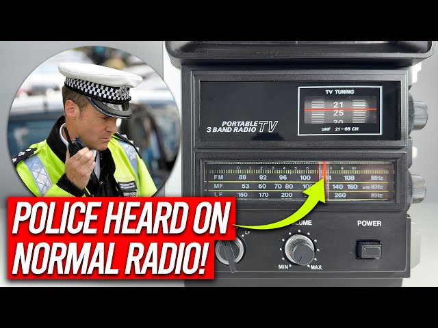 Listening To The Police On A Normal FM Radio