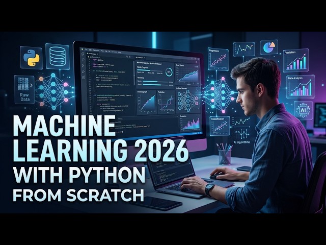 Machine Learning Full Course 2026 | Learn ML with Python from Scratch