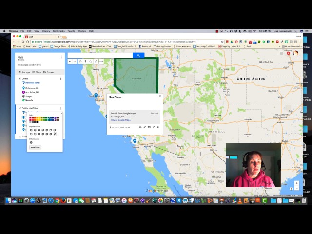 Google My Maps Part 4: Layers