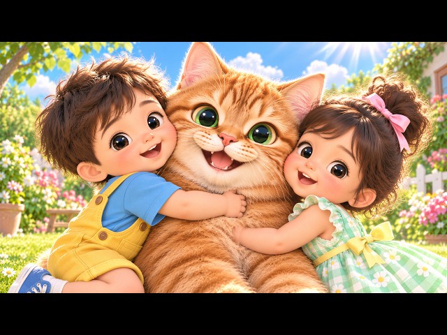 Meow Meow Learn Kids Animals Sounds 🐱🐶🐮 | Cute CGI Animals for Toddlers | Tutu Meow
