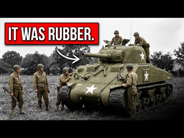 America Sent Rubber Tanks to War — And the Germans Believed Every One