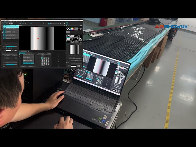 Tutorial How to setup MadMapper to PSAC10 Artnet controlled 360 Flex Neon 