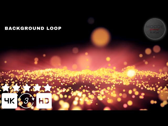 Gold Shimmer 4K Visual Loop (Silent) | Luxury Ambient Background | Seamless Loop