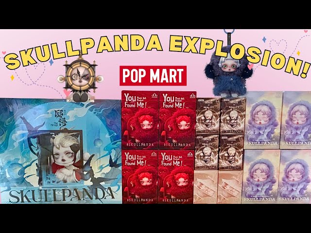 Huge Skullpanda Unboxing | Pop Mart Blind Boxes | Full Set Reveals!