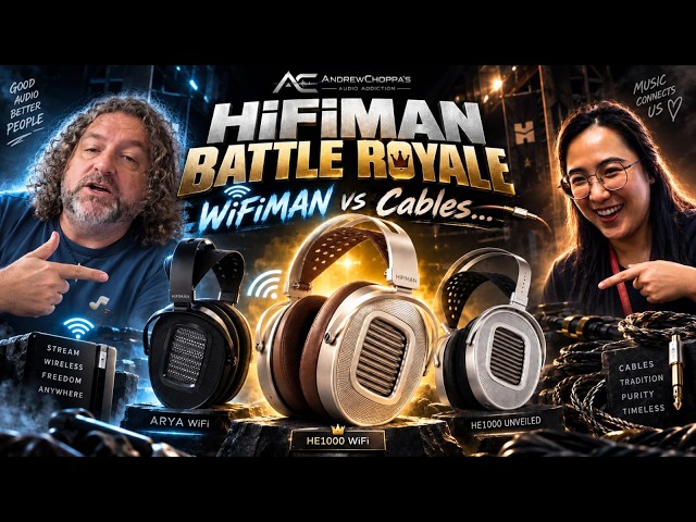 A Hifiman, sorry...Wifiman BATTLE ROYALE!! HE1000 Vs Arya and the victor takes on the HE1000 UV!!!!