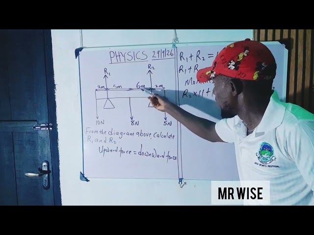 Moment Of a force Explained | WAEC, JAMB & IGCSE Physics question 