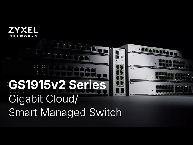 GS1915v2 Series Gigabit Smart Managed/Cloud Switch | Nebula |