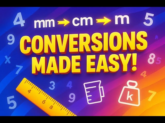 Conversions   Maths Made Easy   FuseSchoolLab