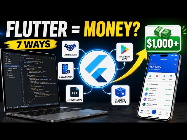 How to Make Money as a Flutter Developer | 7 Real Ways in 2026