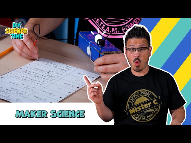 DIY Maker Science - Engineering Design Process | DIY Science Time Ep. 406