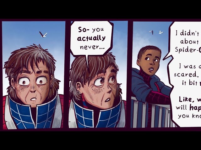 “Ms. Parker” – Miles Morales Supports Petra | Viral Fan Comic dub 