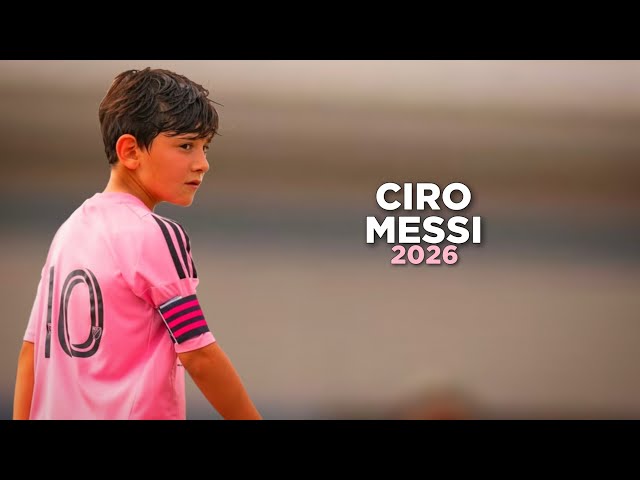 Ciro Messi - Lionel Messi's Best Son | World Class skills 🇦🇷