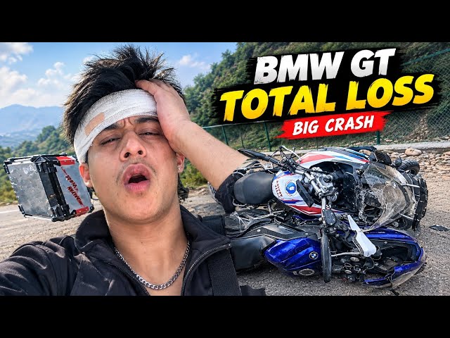 New BMW Crashed😨 Sam Broke my BMW GS😡 Revealing my Shoe Collection❤️