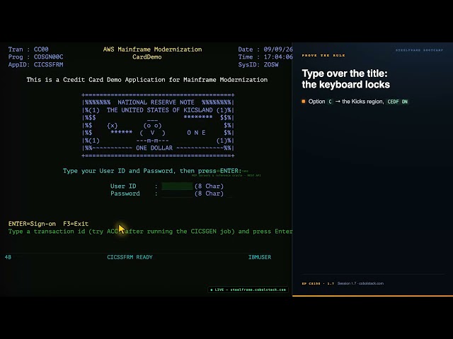 CICS Online Programming - Session 1.7 The 3270 Terminal Model