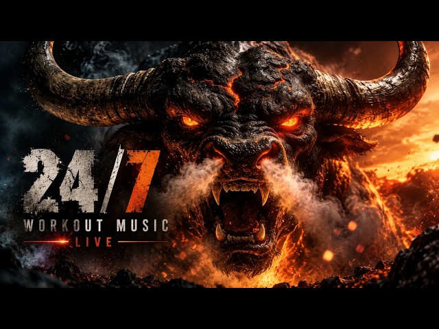 24/7 WORKOUT MUSIC 🔥 BEAST MODE GYM MUSIC | Hard Training Motivation