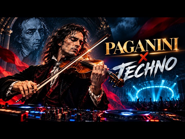 Paganini Techno Mix (Inspired by Niccolo Paganini) - Elegant Violin for Deep Focus