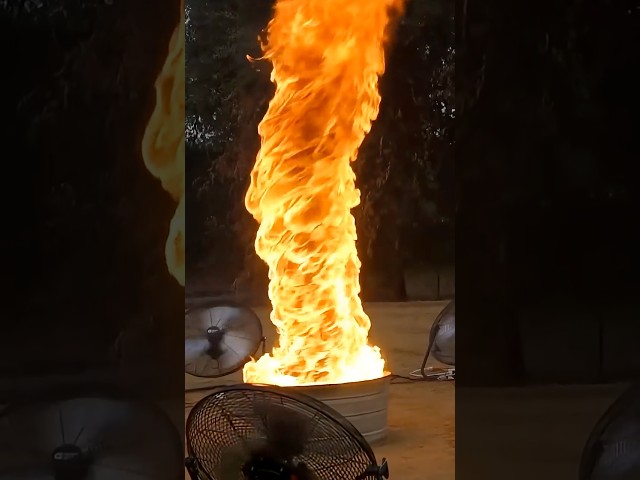 How To Turn Fire Into A Tornado