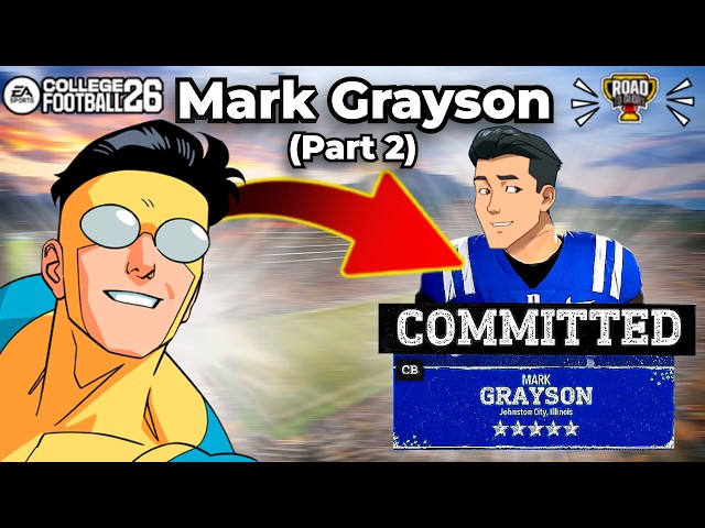 Mark Grayson Becomes the GOAT in College Football 26! (Road to Glory)