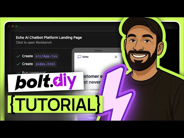 Installing Bolt.DIY and Comparing It with Bolt.new | No-Code AI Tutorial
