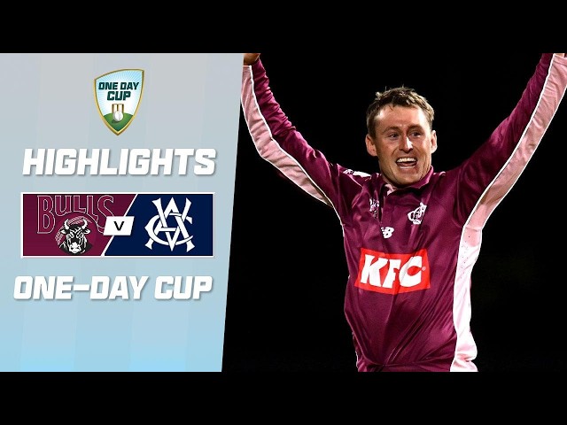 674 runs & miracle run chase! Queensland v Victoria One-Day Cup 2026-27