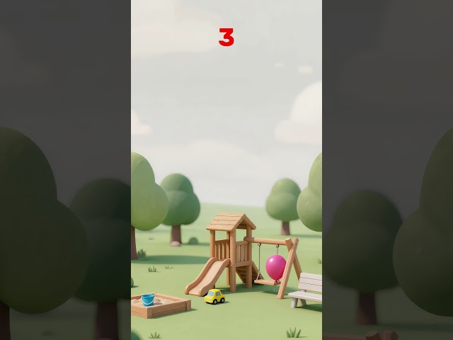Find Coco’s Pink Balloon! 🩷 It’s Hiding at the Park #shorts
