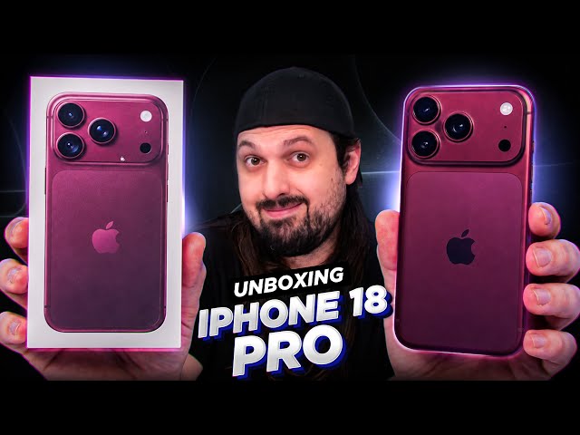 iPhone 18 Pro: Unboxing e Primeiras Impressões!