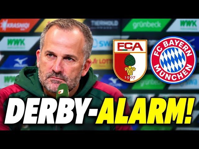 DERBY ALERT! Baum ahead of Augsburg vs. Bayern: What he says before the big match