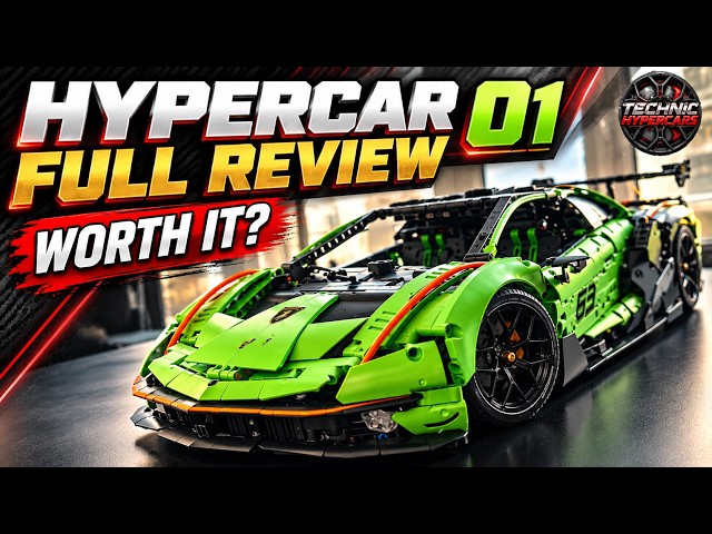 [EN SUB] BrickLiang Hypercar 01 | Lamborghini Essenza SCV12 | Honest 1:8 Review