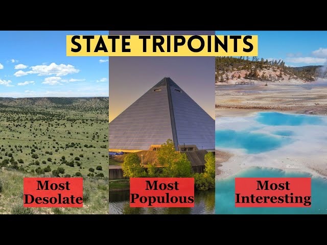 State Tripoints: Most Desolate Ones, Most Populous Ones, and the Most Interesting Ones